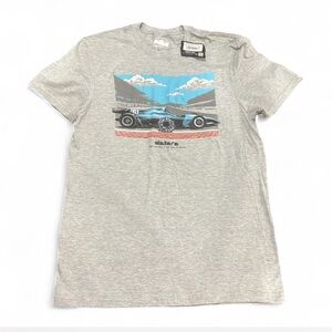 INDYCAR Dallara T Shirt Race Car Graphic Tee Short Sleeve Gray Small‎